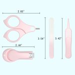 YIVEKO Baby Nail Kit, 4-in-1 Baby Nail Care Set with Cute Case, Baby Nail Clippers, Scissors, Nail File & Tweezers, Baby Manicure Kit and Pedicure kit for Newborn, Infant, Toddler, Kids-Owl Green - Image 2
